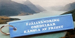 FJÄLLVANDRING OMEDELBAR KÄNSLA AV FRIHET  Nyckelring/tag