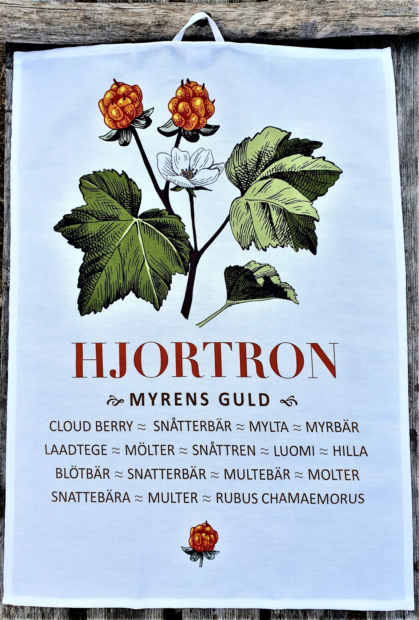 Handduk - Hjortron