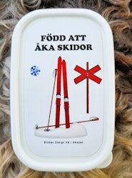 Mellislåda -  Född att åka skidor