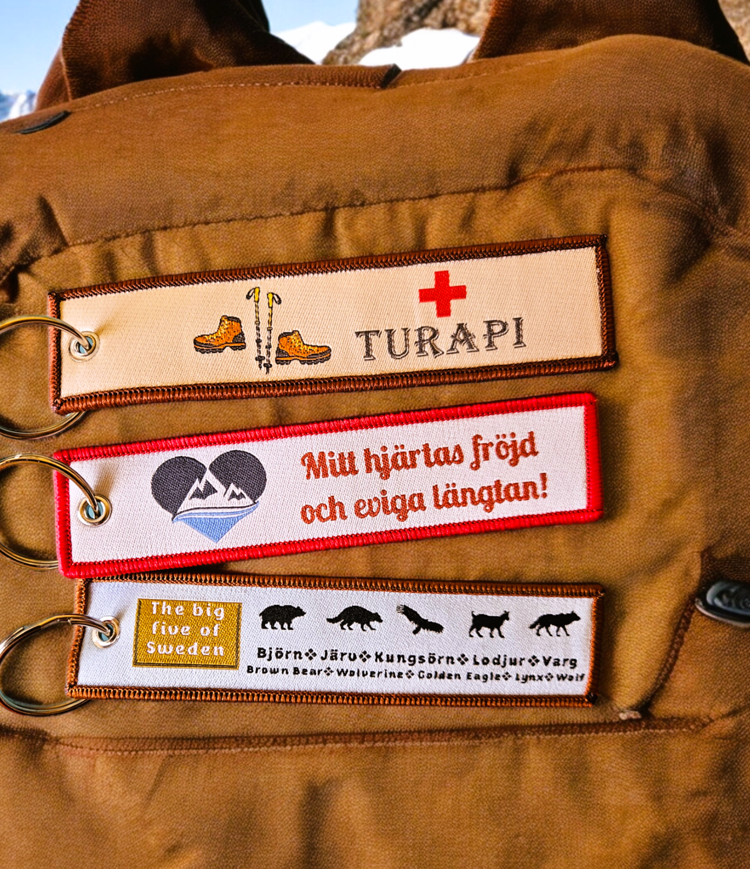 Mitt hjärtas fröjd och eviga längtan -  Nyckelring/tag