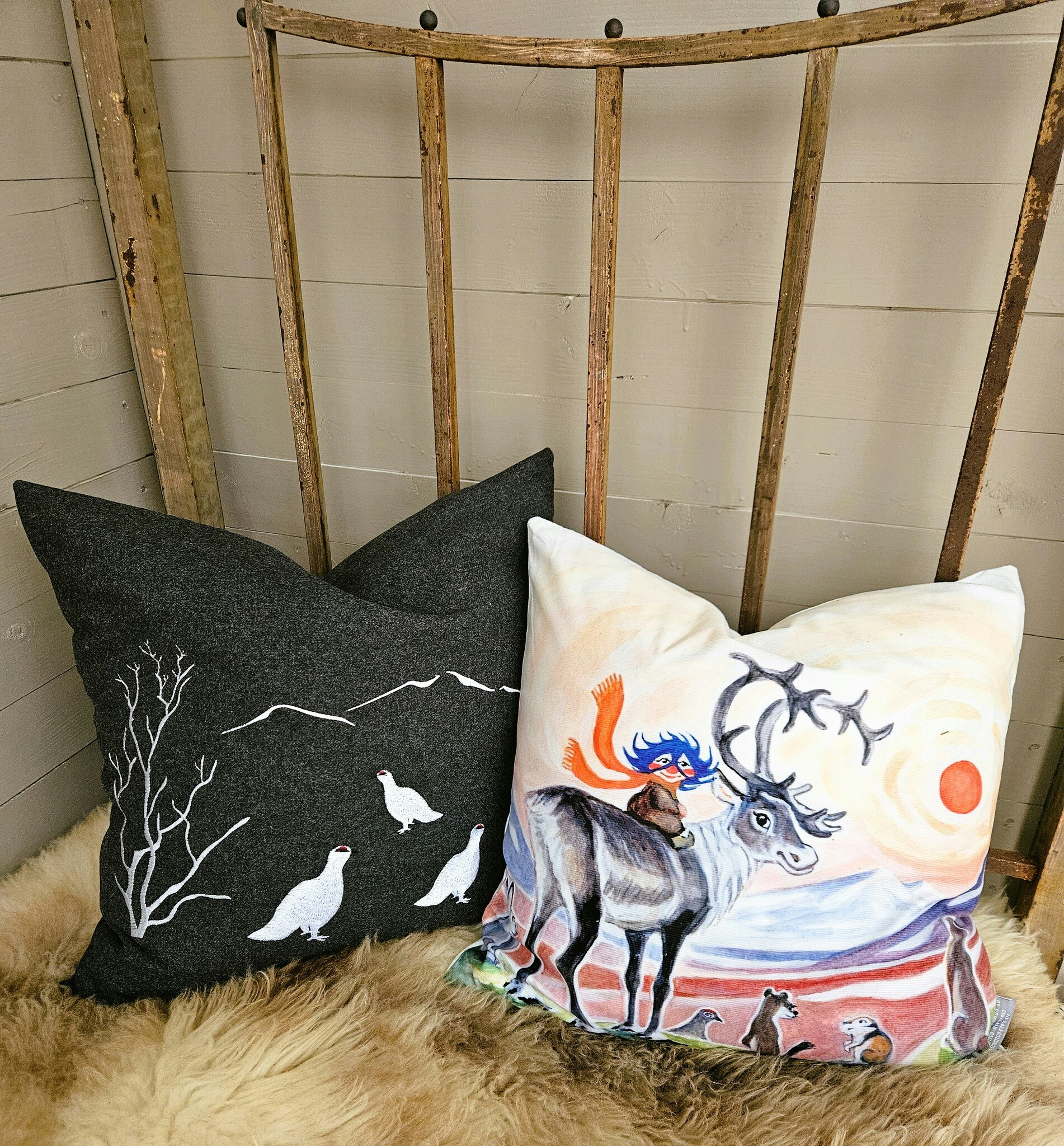 Ripor och fjällbjörk
