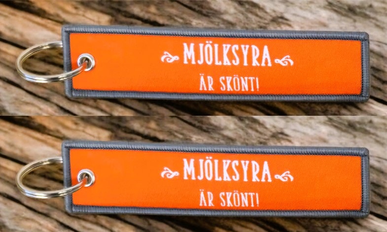Mjölksyra är skönt! Nyckelring/Tag