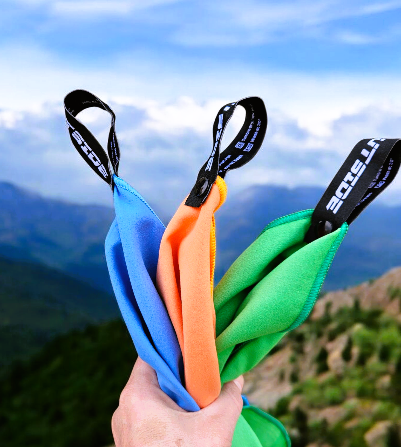 Sporthandduk orange