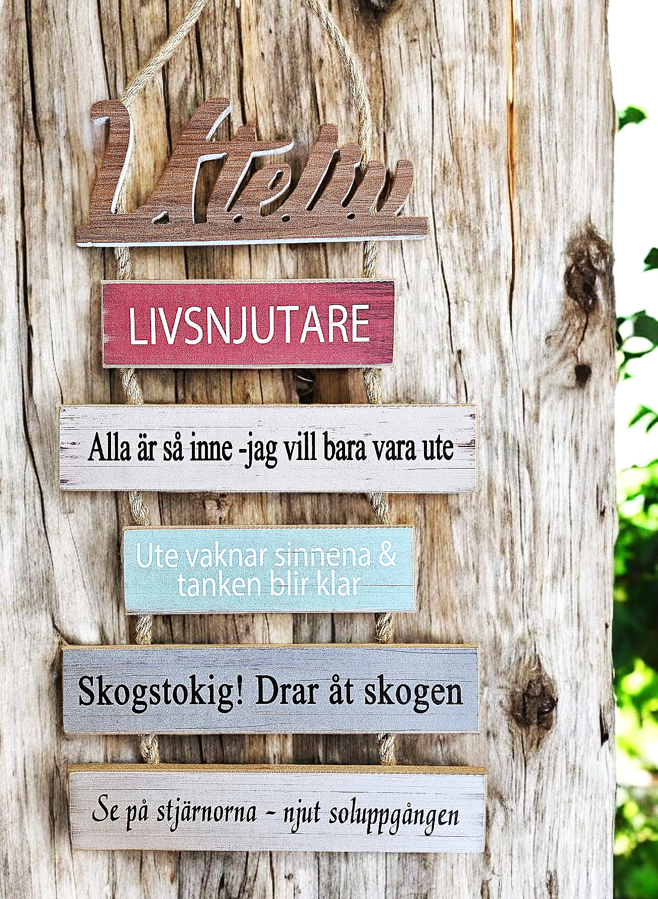 Uteliv skylt