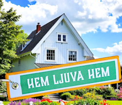 Hem ljuva hem Nyckelring/Tag