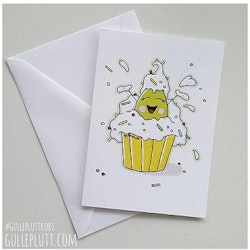 Grattiskort, Gulleplutt i Cupcake