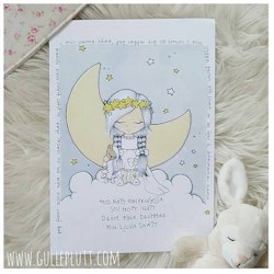 Barntavla: Godnatt min prinsessa