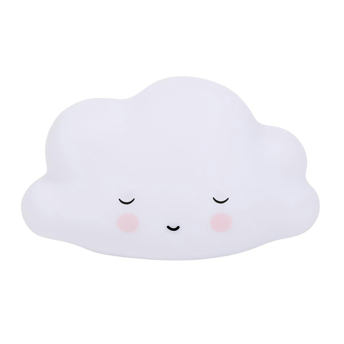 Nattlampa Moln, Little Light - Sleeping Cloud - gulleplutt, handgjorda  presenter, doptavlor och personliga namntavlor