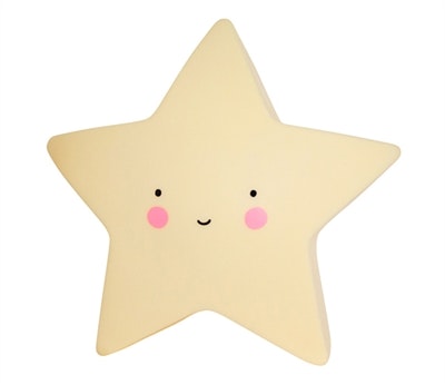 Nattlampa, Stjärna Mini, (A Lovely Little Company) Mini Star light Yellow