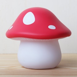 Nattlampa Svamp, Little Light - Mushroom Red (A Lovely Little Company)