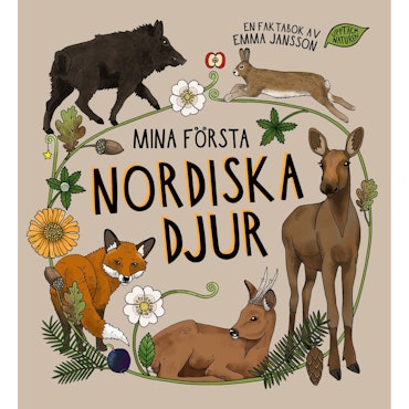 BARNBOK: Mina första nordiska djur (3-6 år)