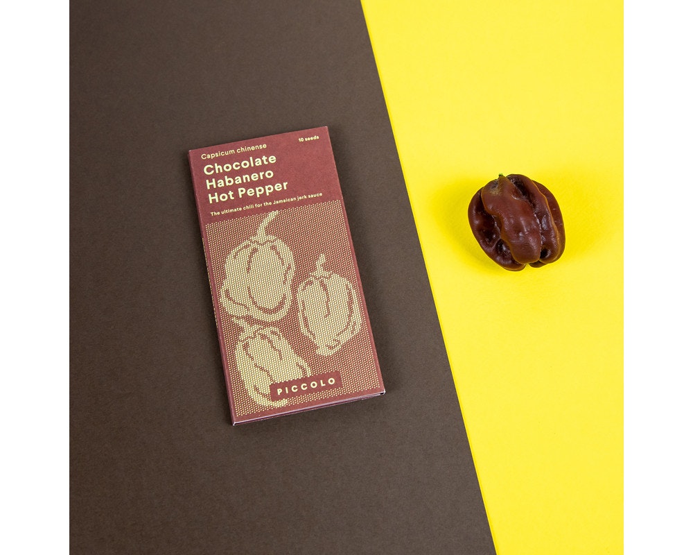 Frön, Chilipeppar Habanero Chocolate