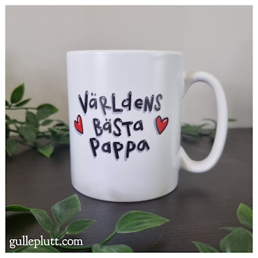 Mugg: Världens bästa pappa