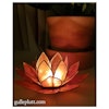 Ljuslykta, Lotusblomma för värmeljus, Orange