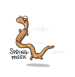 Mugg: Springmask (Den Alternativa Djurparken)