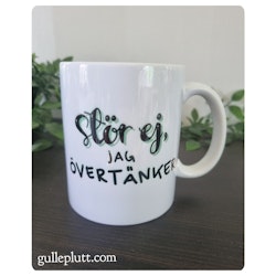 MUGG: Stör ej, Jag övertänker
