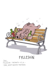 POSTER: Fyllesvin (Den Alternativa Djurparken)