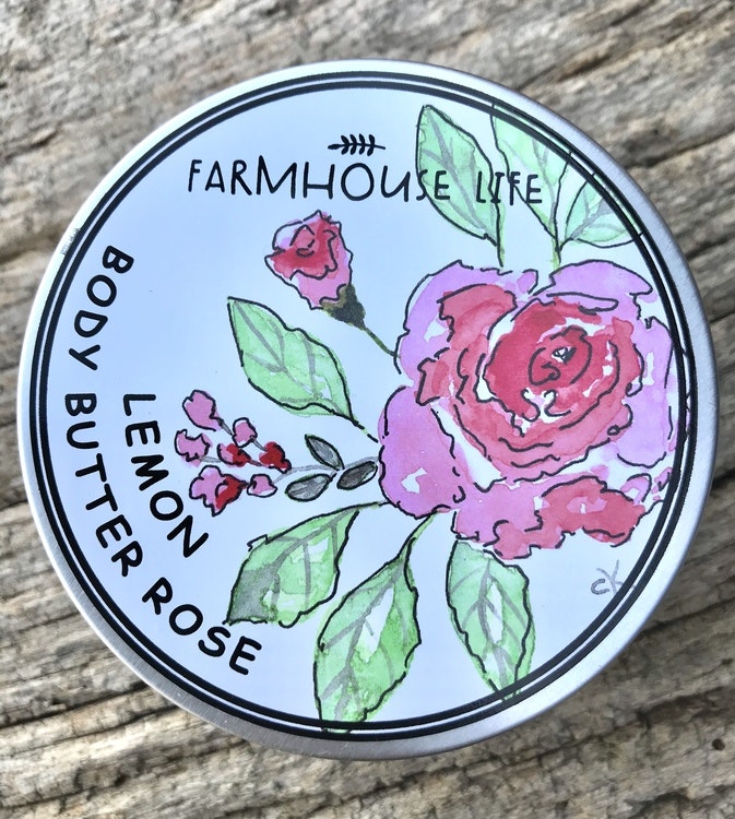 Farmhouse Life Ekologisk Kropps Smör / Body butter Lemon