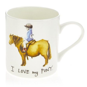 At home in the Country Mugg / I love my pony