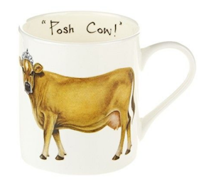 At home in the Country Mugg / Posh Cow!