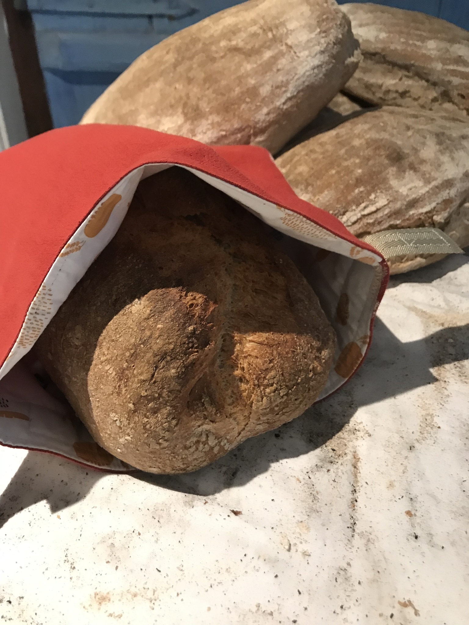 Brödpåse till förvaring av bröd