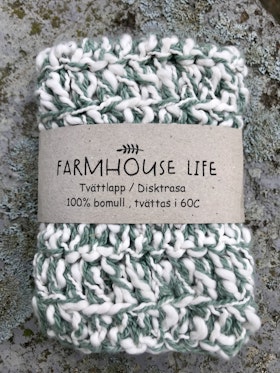 Farmhouse Life Disktrasa / Grön Vit