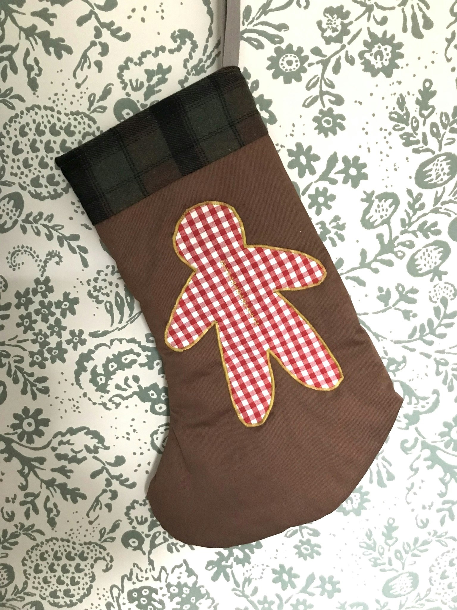 Stor Julstrumpa, Pepparkaksgubbe med tweed