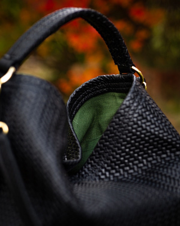 Original Leather Bag - Herringbone