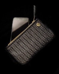 VIP iPhone Wallet - Herringbone Leather