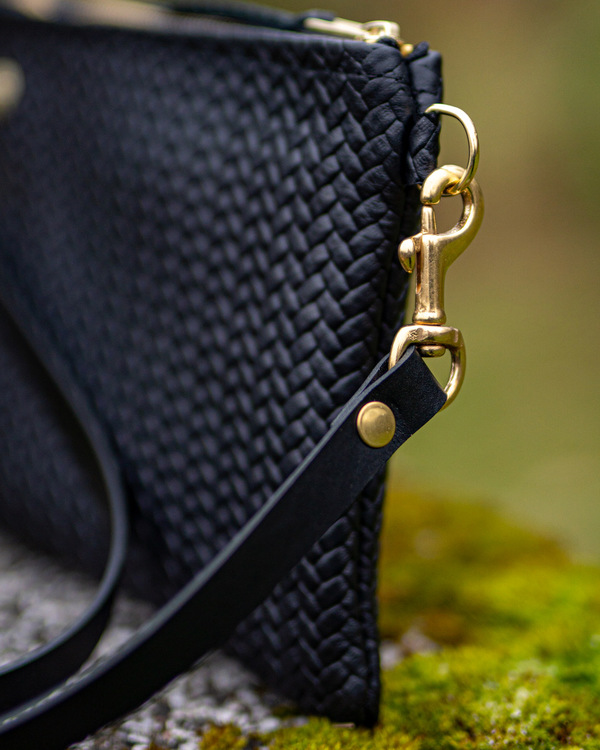 VIP Shoulder Bag - Herringbone Leather