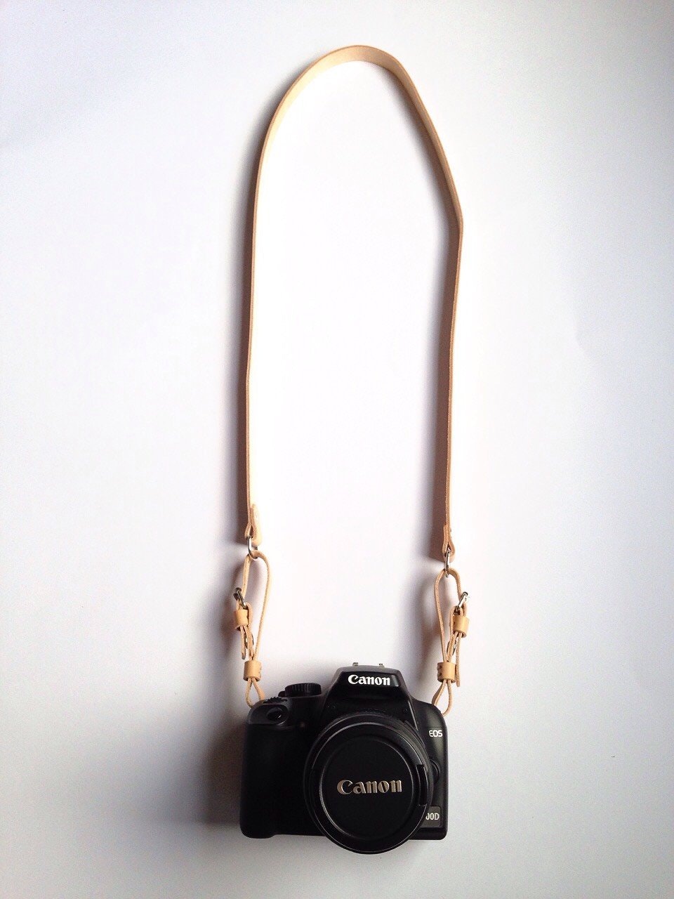 Camera Strap Tan - Kamerarem i läder