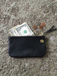 VIP iPhone Wallet - Black Leather