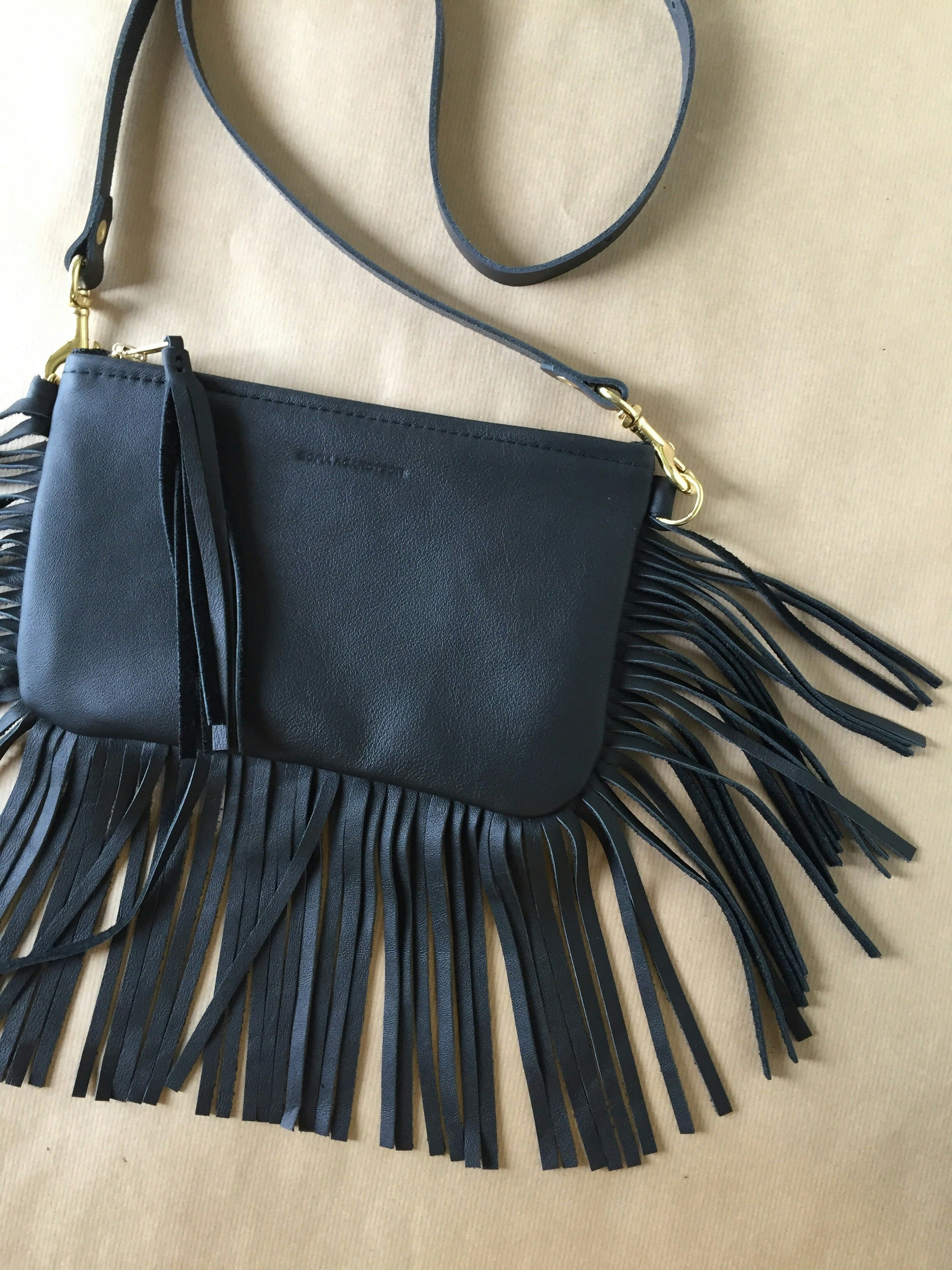 BOHO Shoulder Bag - Black