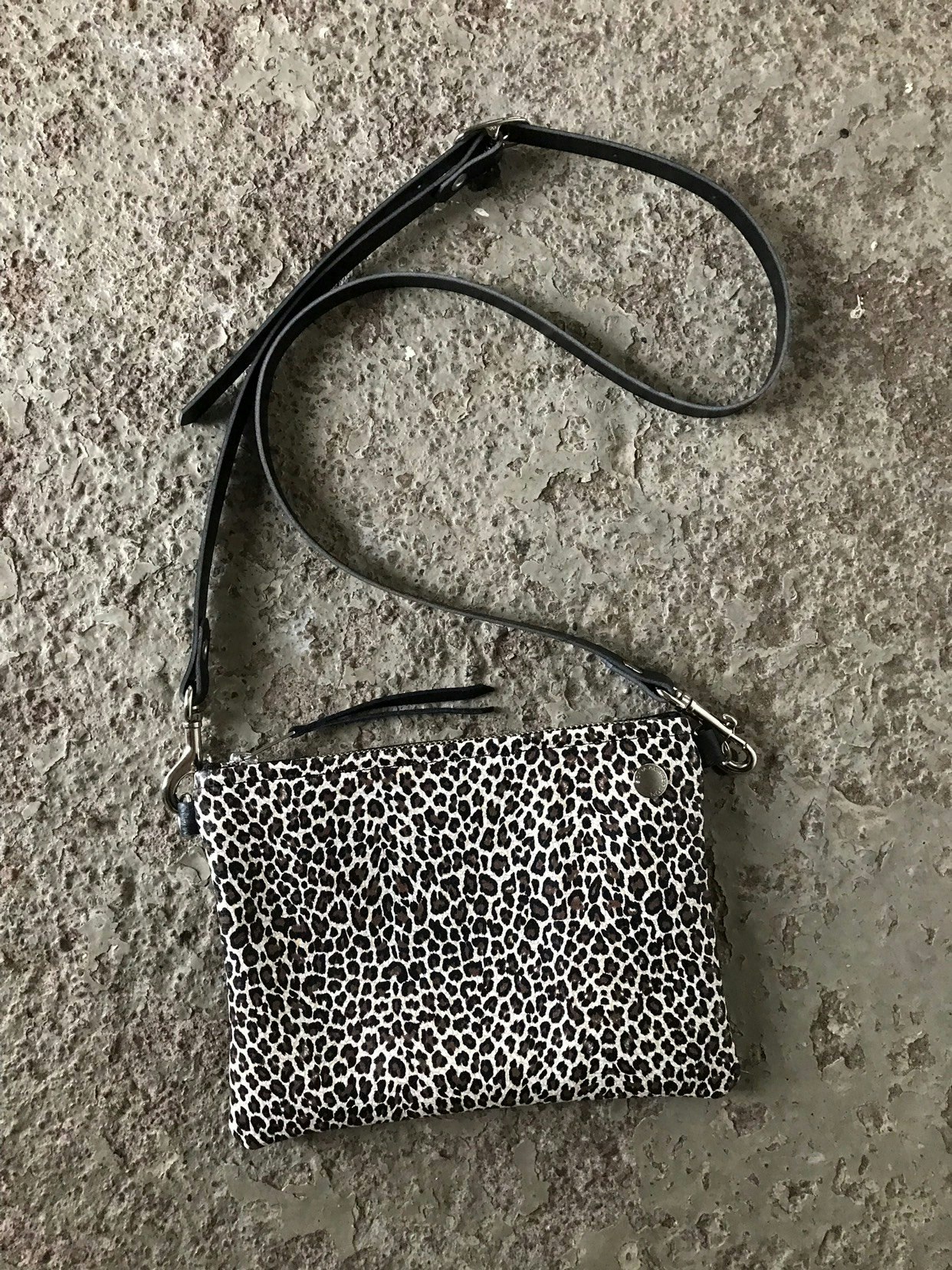 VIP Shoulder Bag - Limited Edition Leopard & Silver