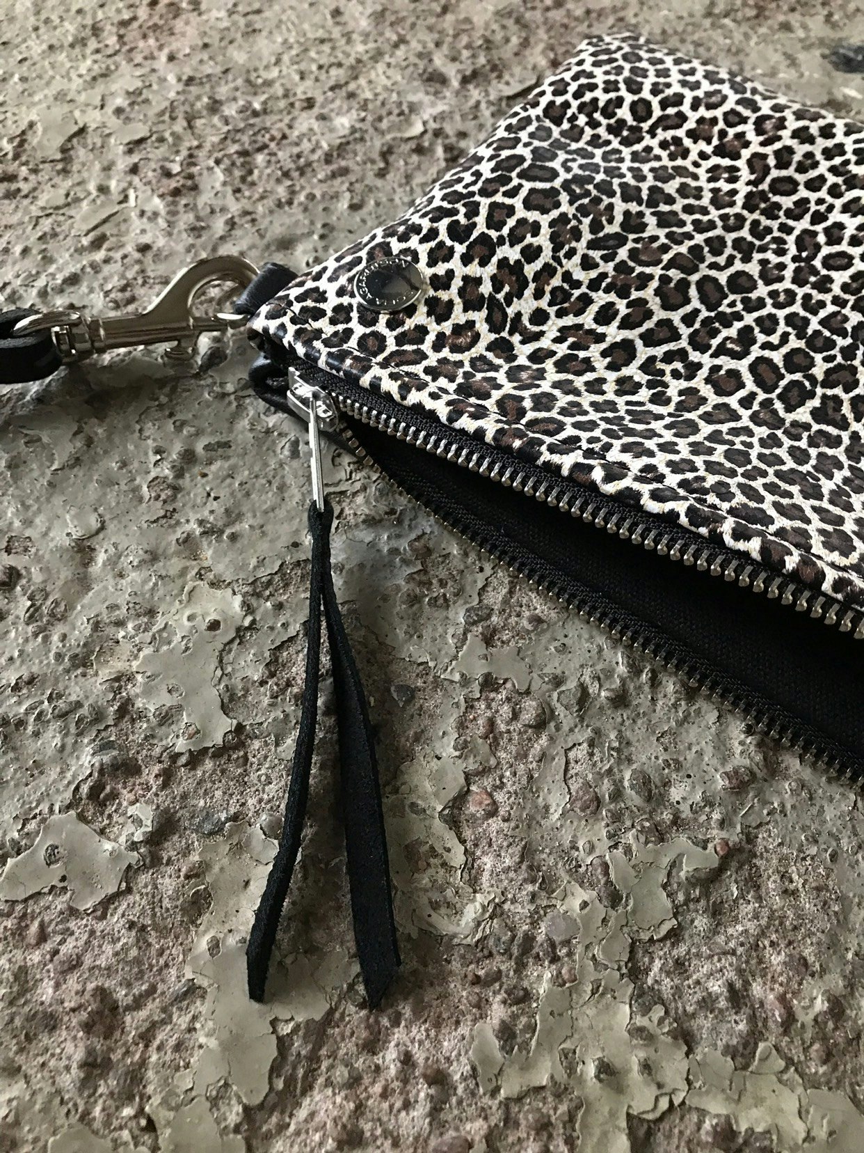 VIP Shoulder Bag - Limited Edition Leopard & Silver