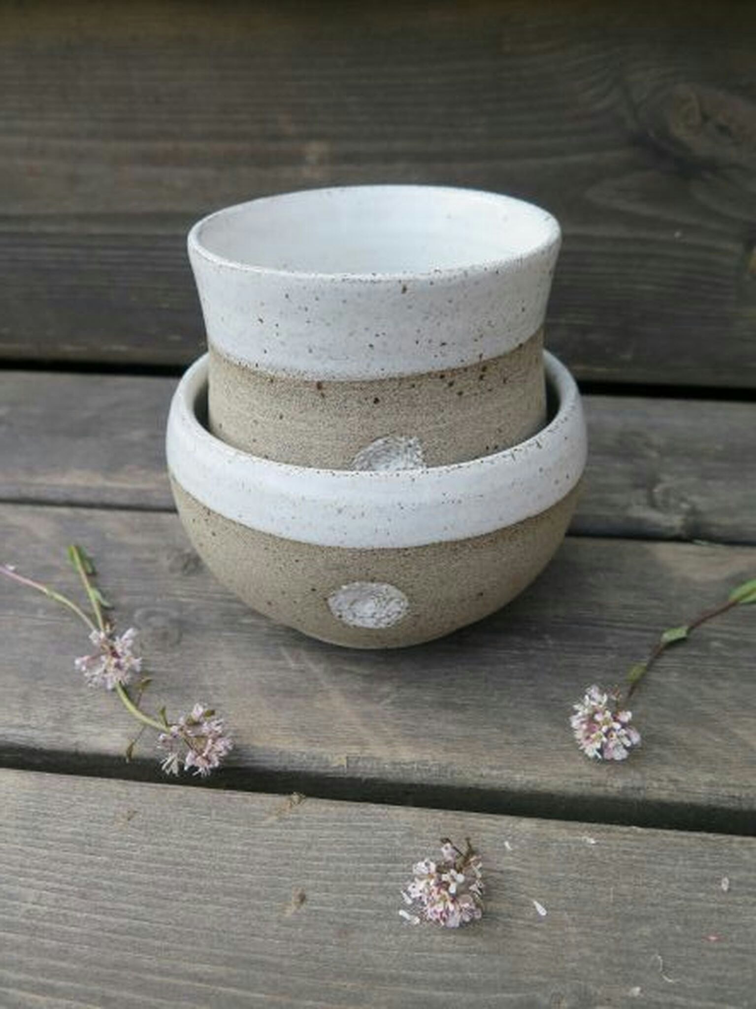 Frökapsel set, mugg + skål