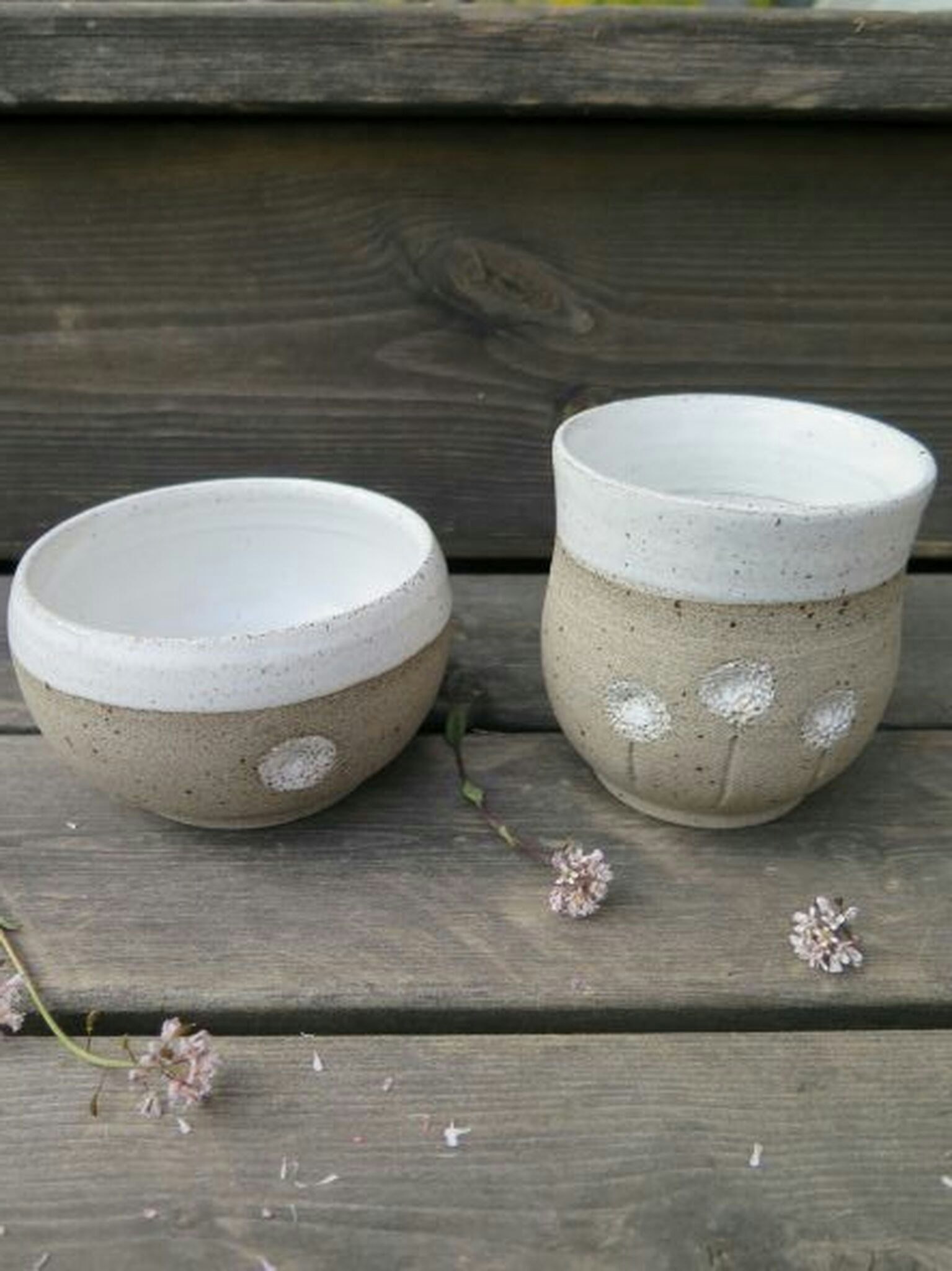 Frökapsel set, mugg + skål