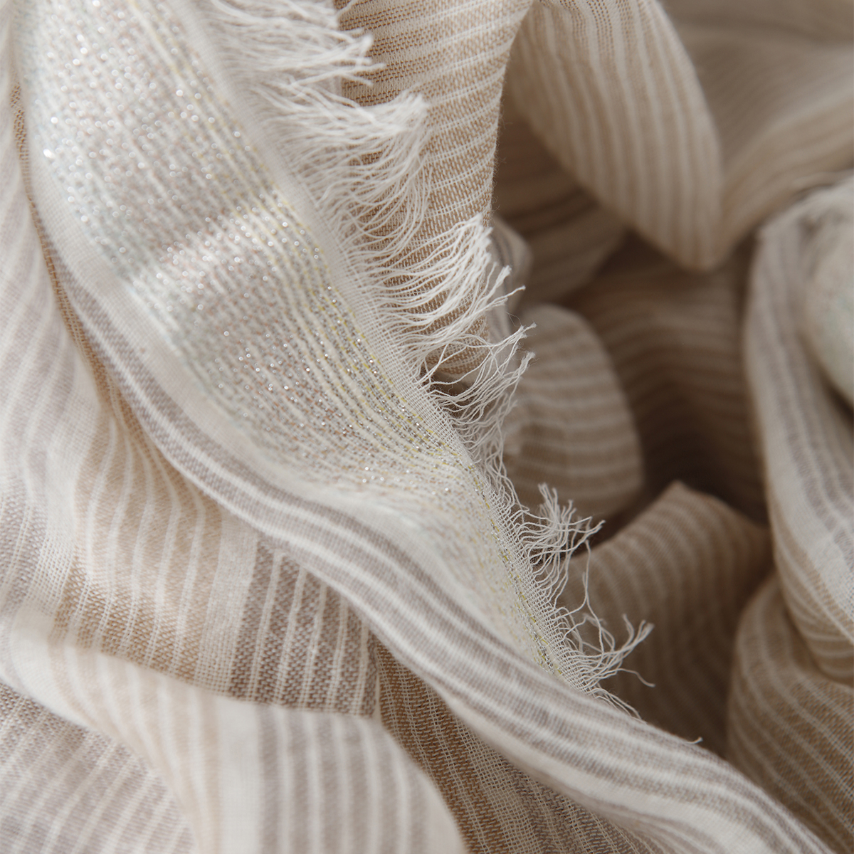 Scarf "Mary", Beige