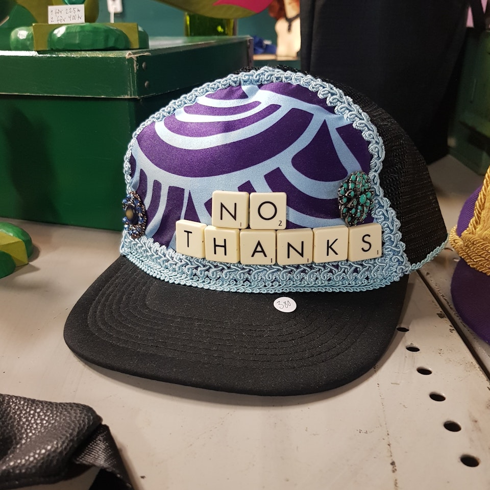 HATS OFF - NO THANKS