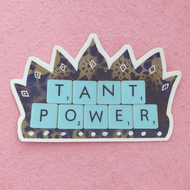 Klistermärke - TANT POWER