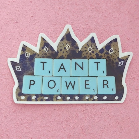 Klistermärke - TANT POWER