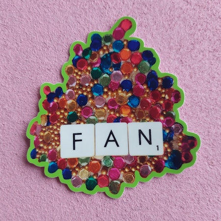 Klistermärke - FAN