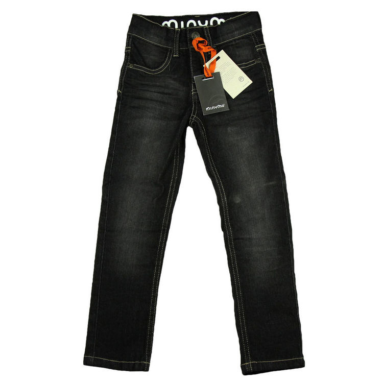 Svarta jeans Malvin från Minymo.