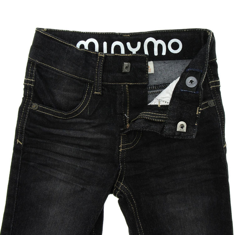 Svarta jeans Malvin från Minymo.