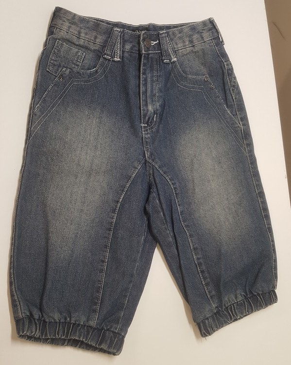 Långa jeans shorts Gena-66 från D-xel-