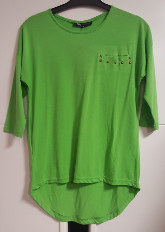 Grön oversize tröja Debbie-929 från D-XEL.