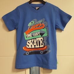 Blå t-shirt Brian-08 från Kids Up.