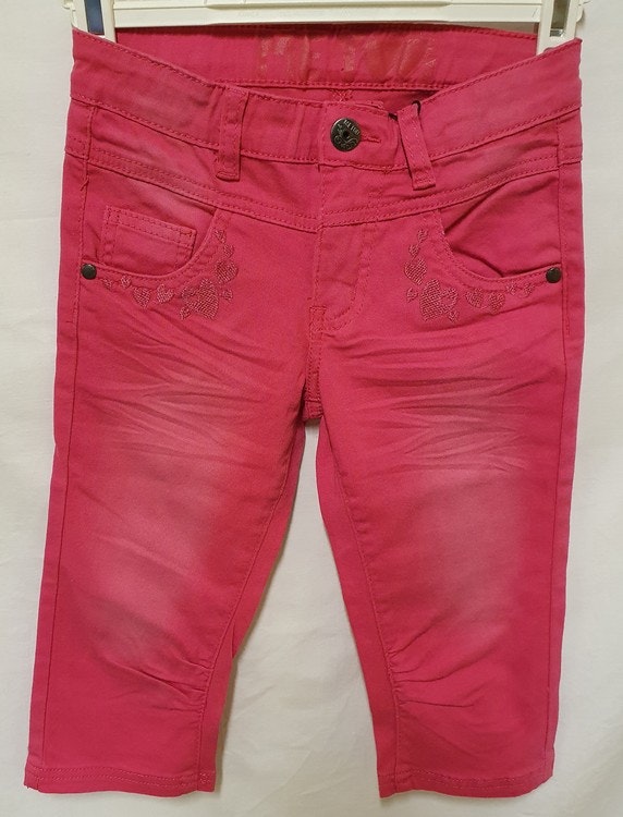 Jeans capri Paprika från Me Too i cerise