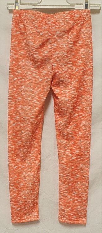 Orange-melerade leggings från Kids Up, Vibe-153.