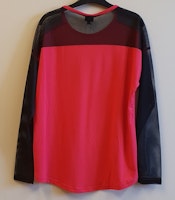Mörk korallfärgad tröja Nile-760 från D-XEL.